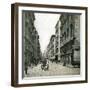 Naples (Italy), Via Del Duomo-Leon, Levy et Fils-Framed Premium Photographic Print