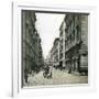 Naples (Italy), Via Del Duomo-Leon, Levy et Fils-Framed Photographic Print