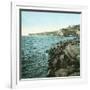 Naples (Italy), View of the Posillipo-Leon, Levy et Fils-Framed Photographic Print