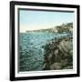 Naples (Italy), View of the Posillipo-Leon, Levy et Fils-Framed Photographic Print