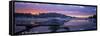 Naples Marina, Sebago Lake, Maine, USA-Walter Bibikow-Framed Stretched Canvas