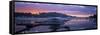 Naples Marina, Sebago Lake, Maine, USA-Walter Bibikow-Framed Stretched Canvas