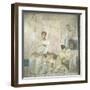 Naples, Naples Museum, from Herculaneum, Insula Orientalis, II, Palaestra, The Actor king-Samuel Magal-Framed Photographic Print