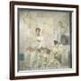 Naples, Naples Museum, from Herculaneum, Insula Orientalis, II, Palaestra, The Actor king-Samuel Magal-Framed Photographic Print