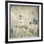 Naples, Naples Museum, from Herculaneum, Insula Orientalis, II, Palaestra, The Actor king-Samuel Magal-Framed Photographic Print