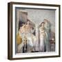 Naples, Naples Museum, from Herculaneum, Pompeian Ladies with their Slave Hairdresser-Samuel Magal-Framed Photographic Print