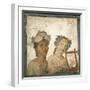 Naples, Naples National Archeological Museum, from Pompeii, Fresco-Samuel Magal-Framed Photographic Print