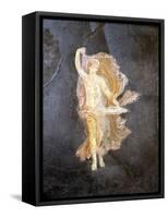 Naples, Naples National Archeological Museum, from Pompeii, Villa of Cicero, Dancing Maenad-Samuel Magal-Framed Stretched Canvas