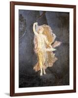 Naples, Naples National Archeological Museum, from Pompeii, Villa of Cicero, Dancing Maenad-Samuel Magal-Framed Photographic Print