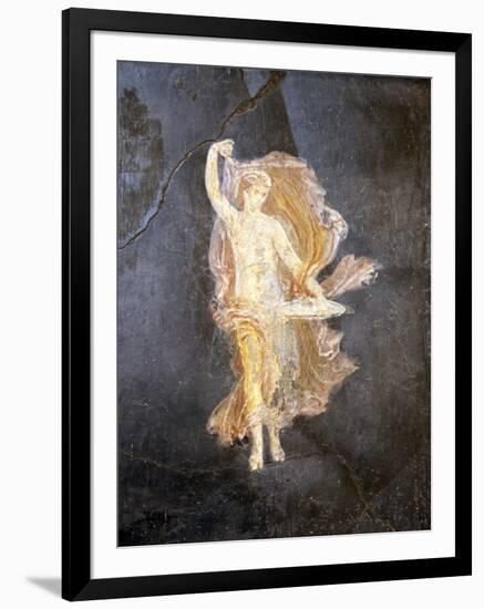 Naples, Naples National Archeological Museum, from Pompeii, Villa of Cicero, Dancing Maenad-Samuel Magal-Framed Photographic Print