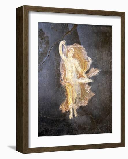 Naples, Naples National Archeological Museum, from Pompeii, Villa of Cicero, Dancing Maenad-Samuel Magal-Framed Photographic Print