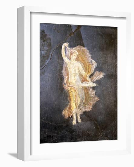 Naples, Naples National Archeological Museum, from Pompeii, Villa of Cicero, Dancing Maenad-Samuel Magal-Framed Photographic Print