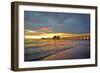 Naples Pier 1-Dennis Goodman-Framed Photographic Print