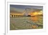 Naples Pier 2-Dennis Goodman-Framed Photographic Print