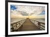 Naples Pier 3-Dennis Goodman-Framed Photographic Print