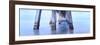 Naples Pier Morning-Moises Levy-Framed Photographic Print