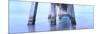 Naples Pier Morning-Moises Levy-Mounted Photographic Print