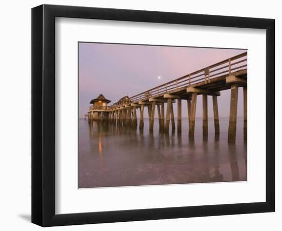 Naples Pier, Naples, Florida, USA-Walter Bibikow-Framed Photographic Print