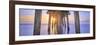 Naples Pier Panoramic II-Moises Levy-Framed Photographic Print