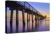 Naples Pier Panoramic III-Moises Levy-Stretched Canvas
