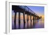 Naples Pier Panoramic III-Moises Levy-Framed Photographic Print