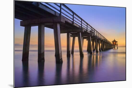 Naples Pier Panoramic III-Moises Levy-Mounted Photographic Print