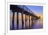 Naples Pier Panoramic III-Moises Levy-Framed Photographic Print