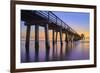 Naples Pier Panoramic III-Moises Levy-Framed Photographic Print