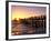 Naples Pier Sunset, Naples, Florida, USA-Rob Tilley-Framed Photographic Print