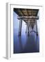 Naples Pier Vertical-Moises Levy-Framed Photographic Print