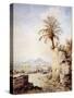 Naples Seen from Mergellina-Gonsalvo Carelli-Stretched Canvas