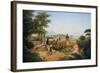 Naples Seen from the Slopes of the Vomero-Carl Wilhelm Goetzloff-Framed Art Print