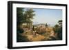 Naples Seen from the Slopes of the Vomero-Carl Wilhelm Goetzloff-Framed Art Print