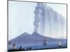 Naples: Vesuvius Erupting, 26th October 1822-null-Mounted Giclee Print