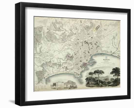 Naples-null-Framed Giclee Print