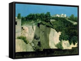 Naples-Thomas Jones-Framed Stretched Canvas