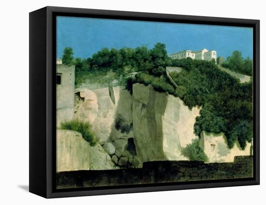 Naples-Thomas Jones-Framed Stretched Canvas
