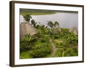 Napo Wildlife Centre Lodge, Aòangu Lake, Yasuni National Park, Ecuador-Pete Oxford-Framed Photographic Print