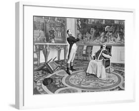 Napolean and Pope Pius the VII-null-Framed Giclee Print