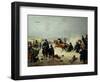 Napolean's Retreat from Russia, November 26, 1812, Napoleonic Wars, Russia-null-Framed Giclee Print