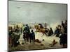 Napolean's Retreat from Russia, November 26, 1812, Napoleonic Wars, Russia-null-Mounted Giclee Print