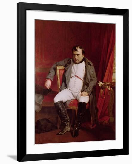 Napoleon (1769-1821) after His Abdication-Hippolyte Delaroche-Framed Giclee Print