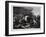 Napoleon (1769-1821) at the Battle of Waterloo, 1815-Charles Auguste Steuben-Framed Giclee Print