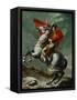 Napoleon (1769-1821) Crossing the Saint Bernhard Pass, 1801/2-Jacques-Louis David-Framed Stretched Canvas