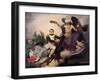 Napoleon (1769-1821) Crowned by Time, Before 1833-Jean Baptiste Mauzaisse-Framed Giclee Print