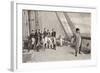 Napoleon (1769-1821) on Board the Bellerophon-English School-Framed Giclee Print