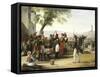 Napoleon after Battle of Wagram-Francesco Hayez-Framed Stretched Canvas