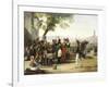 Napoleon after Battle of Wagram-Francesco Hayez-Framed Giclee Print