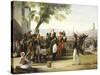 Napoleon after Battle of Wagram-Francesco Hayez-Stretched Canvas