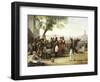 Napoleon after Battle of Wagram-Francesco Hayez-Framed Giclee Print